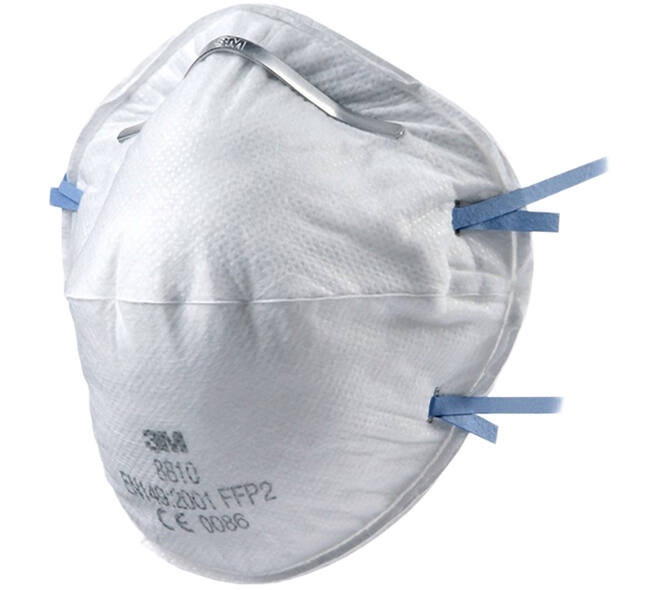 3M Stofmasker, FFP2, zonder ventiel, 20 st, 8810
