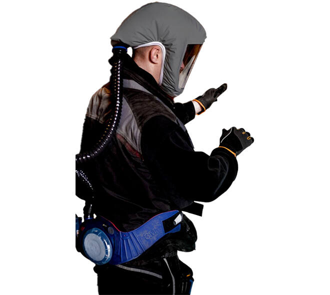 3M Versaflo Hoofdkap met geïntegreerd binnenwerk, Small, S-333SG