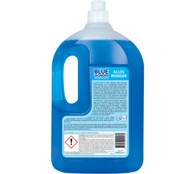 Blue Wonder Professioneel AllesReiniger Dop 3 L