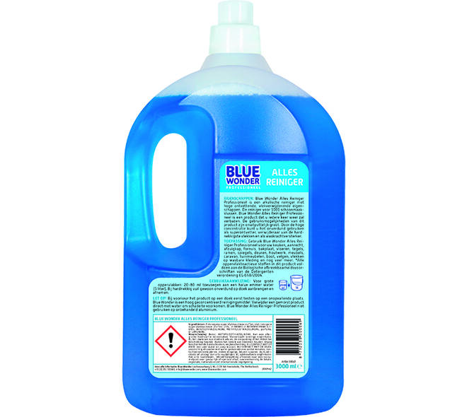 Blue Wonder Professioneel AllesReiniger Dop 3 L