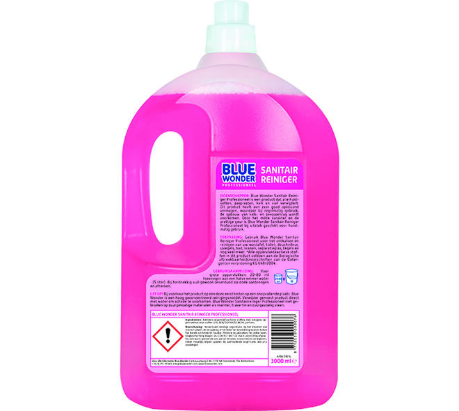 Blue Wonder Professioneel Sanitair-Reiniger Dop 3 L