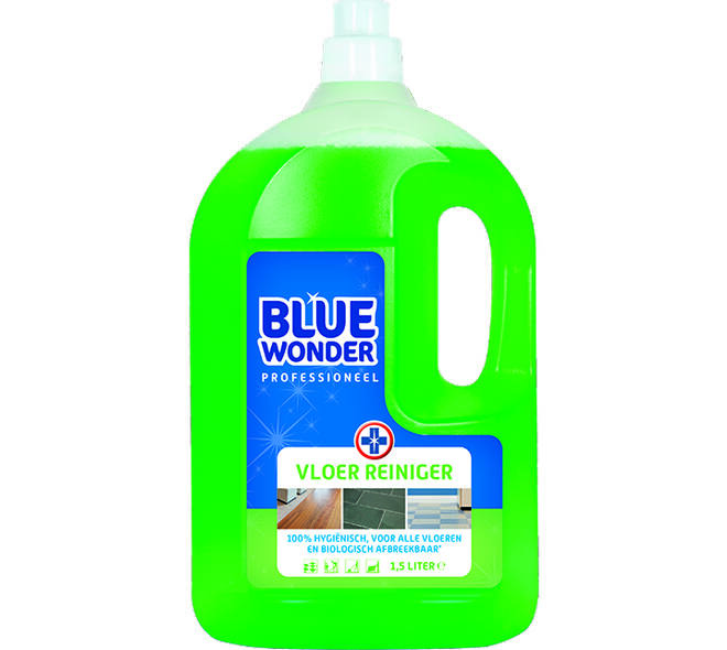 Blue Wonder Professioneel Vloer-Reiniger Dop 1,5 L