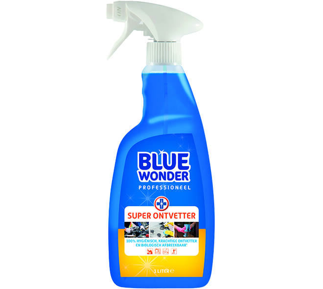 Blue Wonder Professioneel Superontvetter Spray 1 L
