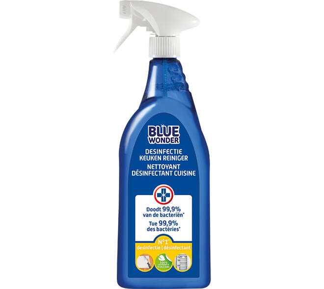 Blue Wonder Desinfectie Keuken Reiniger 750 ml