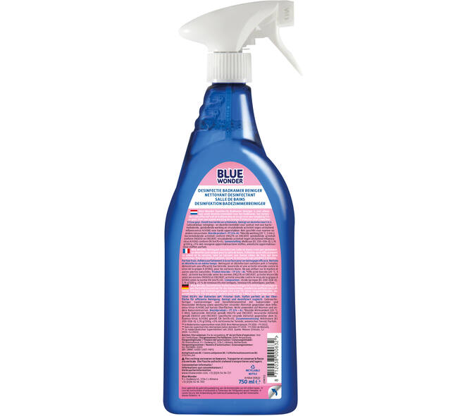 Blue Wonder Desinfectie Badkamer Reiniger 750 ml