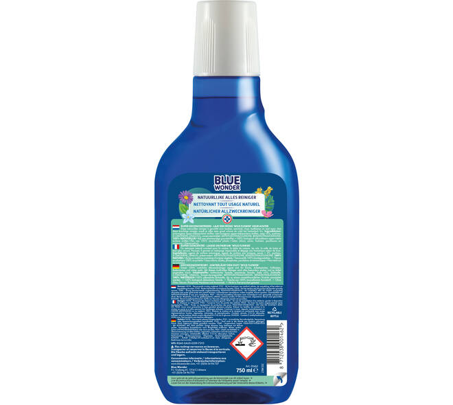 Blue Wonder 100% Natuurlijke AllesReiniger Dop 750 ml