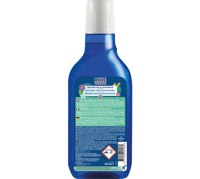 Blue Wonder 100% Natuurlijke AllesReiniger Dop 750 ml