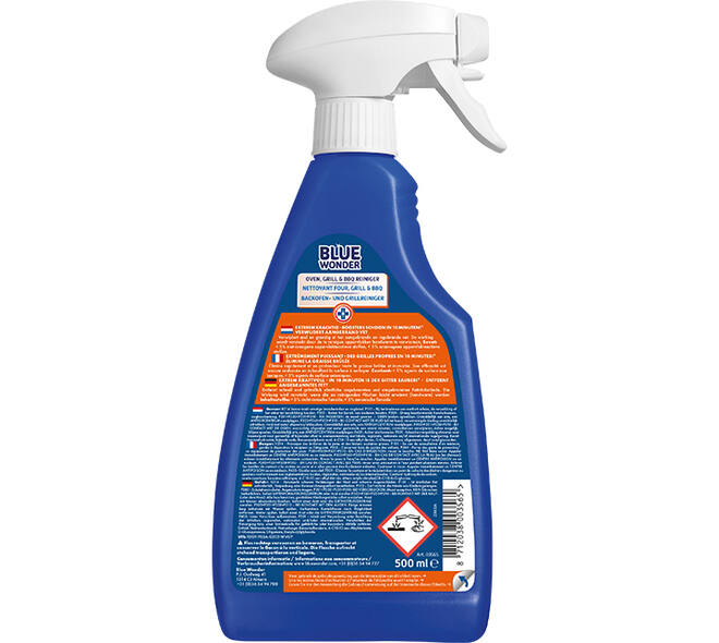 Blue Wonder Oven-, gill- En Barbecue-Reiniger Spray 500 ml