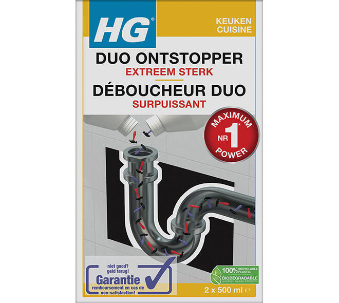HG Duo Ontstopper 1 L
