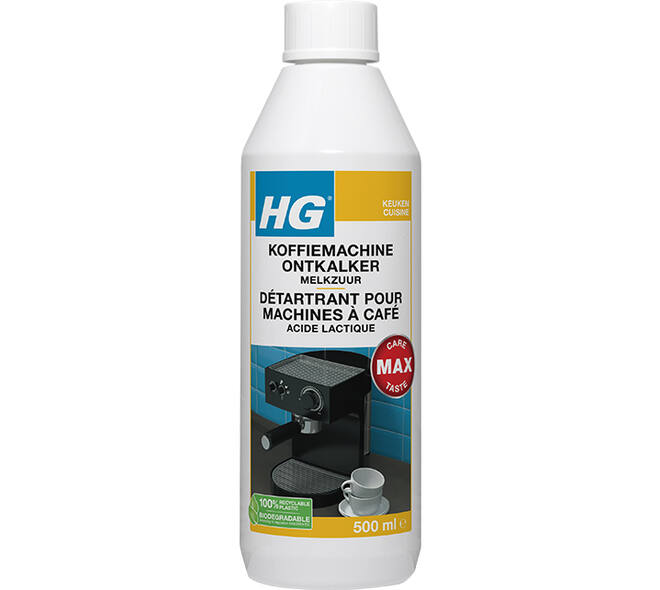 HG Koffiemachine Ontkalker Melkzuur 500 ml