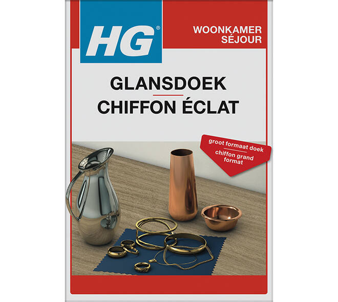 HG Zilver Glansdoek 1 st