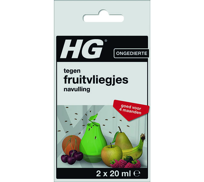 HGX Fruitvliegjesval Navulling 40 ml