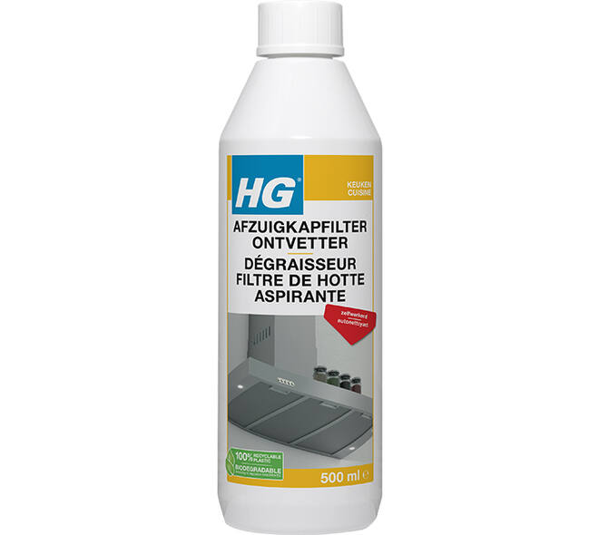HG Afzuigkapfilter Ontvetter 500 ml
