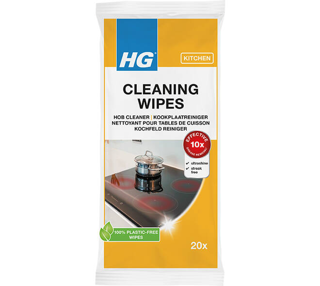 HG Kookplaatreiniger Wipes 20 st