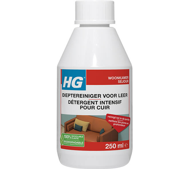 HG Dieptereiniger Voor Leer 250 ml