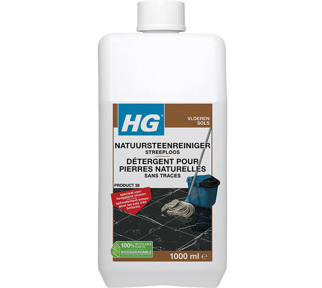 HG Natuursteenreiniger Streeploos 1 L