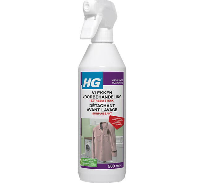 HG Vlekken Voorbehandeling Extra Sterk 500 ml