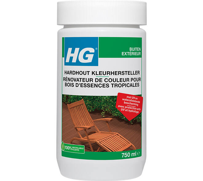 HG Hardhout Kleurhersteller 750 ml