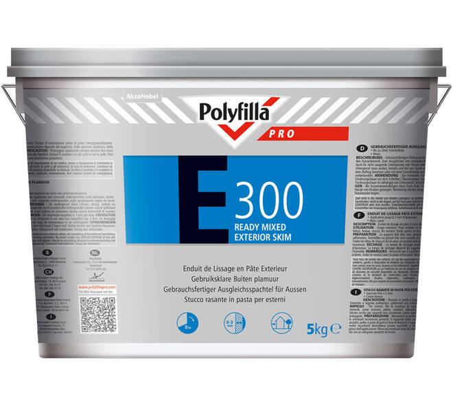 Polyfilla Pro E300 Egaliseermiddel Gebruiksklaar 5 kg