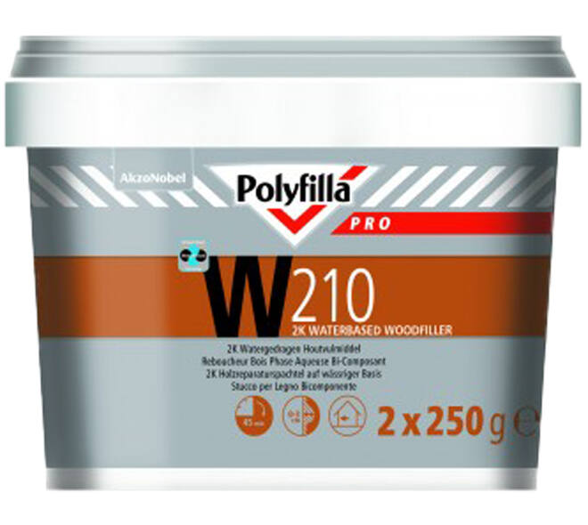 Polyfilla Pro W210 Water Houtvul 500 ml
