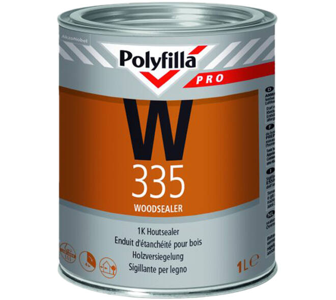Polyfilla Pro W335 Houtsealer 1 L