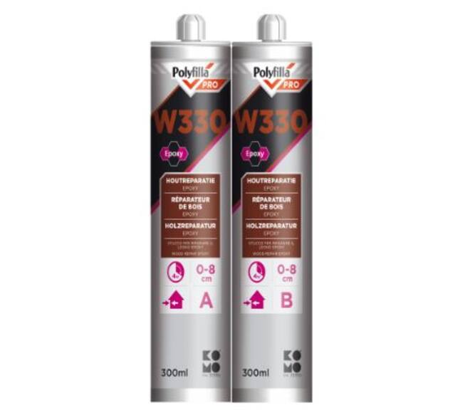 Polyfilla Pro W330 2K Houtreparatie 600 ml
