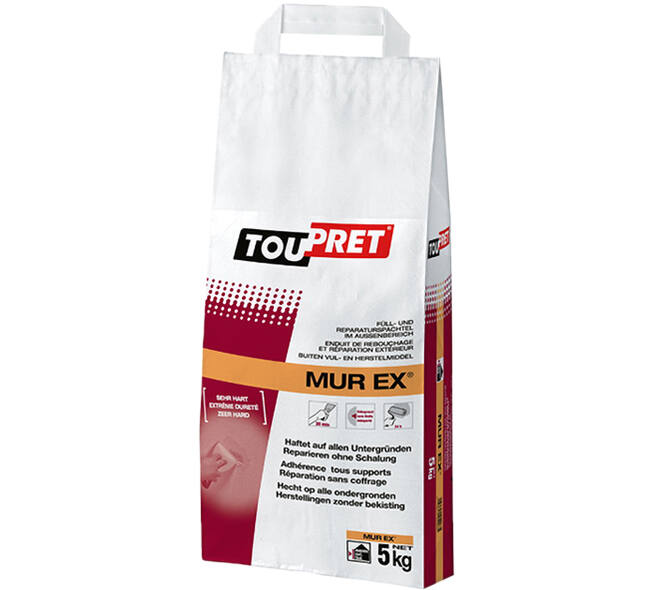 Toupret Vul+Reparatiemiddel, Poeder, Murex 5Kg (Buiten)