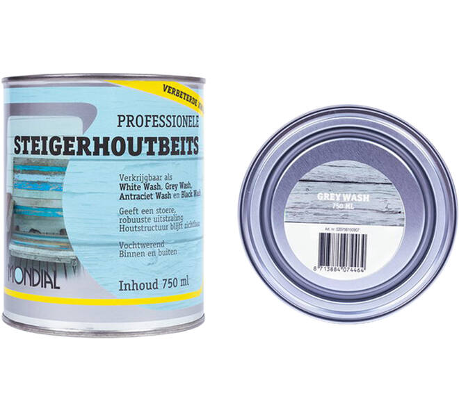 Mondial Steigerhout Grey Wash 750 ml