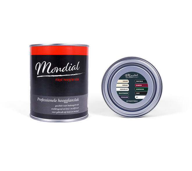 Mondial Hoogglans RAL7016 Antraciet Grijs (Alkyd) 750 ml