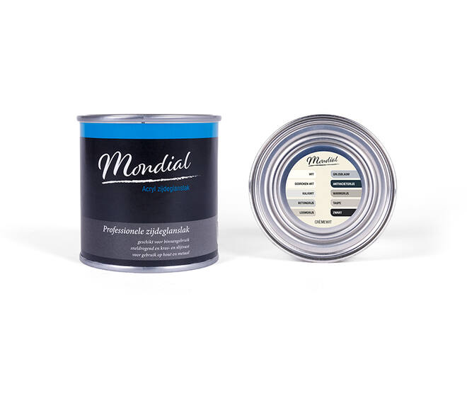 Mondial Zijdeglans RAL9001 Creme Wit 250 ml