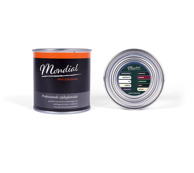 Mondial Zijdeglans Alkyd Grachtengroen 250 ml