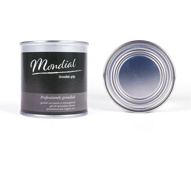 Mondial Grondlak Synthetisch Grijs 250 ml