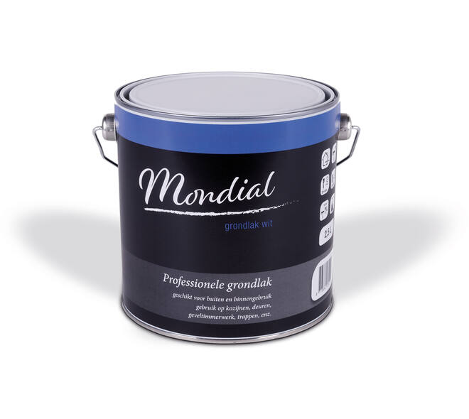 Mondial Grondlak Wit 2,5 L