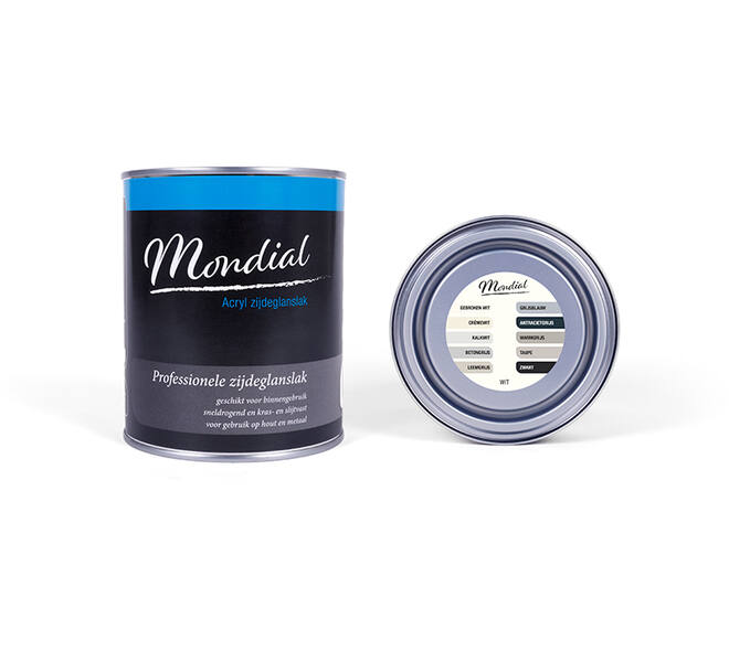 Mondial Zijdeglans RAL9016 Wit 750 ml