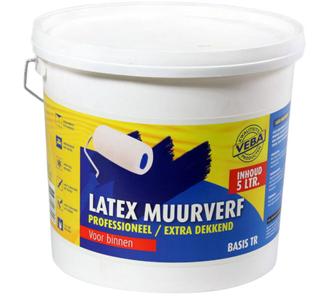 Mondial Latex Muurverf Extra Dekkend Basis Tr 5 L