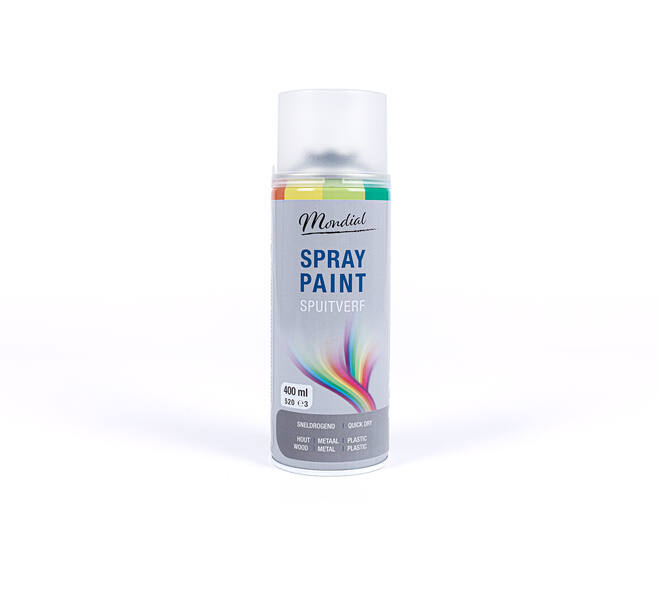 Mondial Spray Paint Blanke Lak Zijdeglans 400 ml