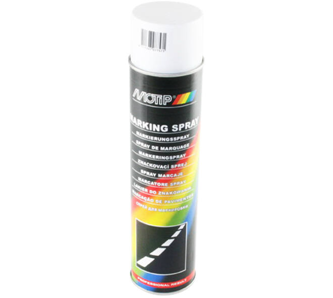 Motip Marking Spray 600 ml Wit 30