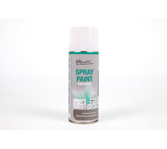Mondial Spray Paint Radiatorlak Wit 400 ml