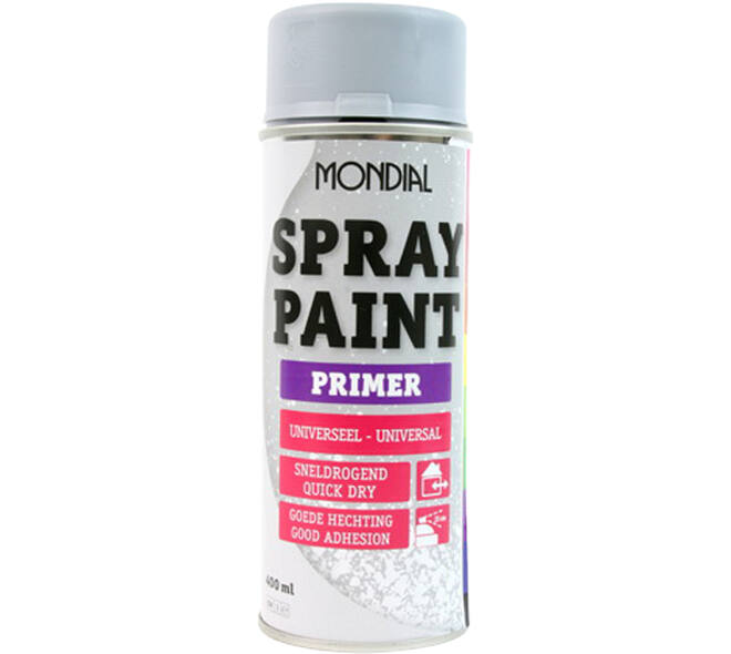 Mondial Spray Paint Primer Grijs 400 ml
