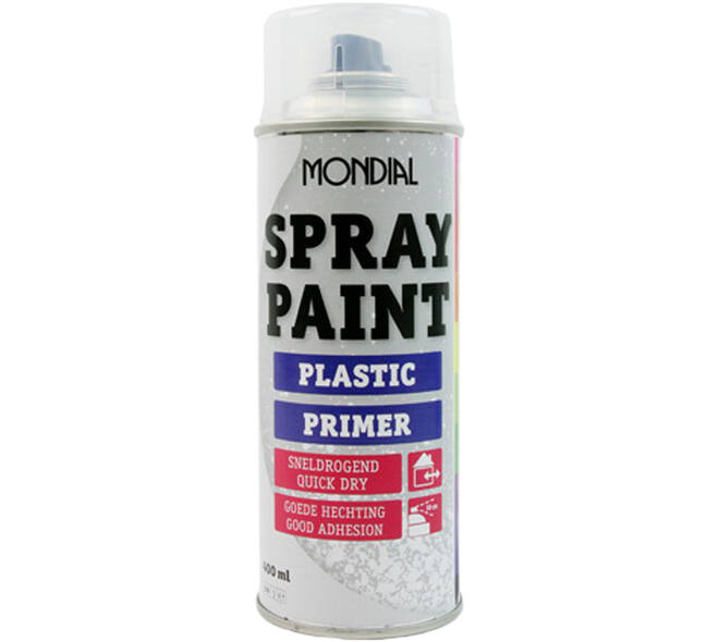 Mondial Spray Paint Plastic Primer 400 ml