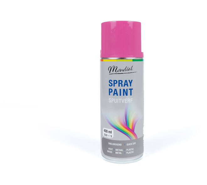 Mondial Spray Paint Ral 3020 Hoogglans Hardrose 400 ml