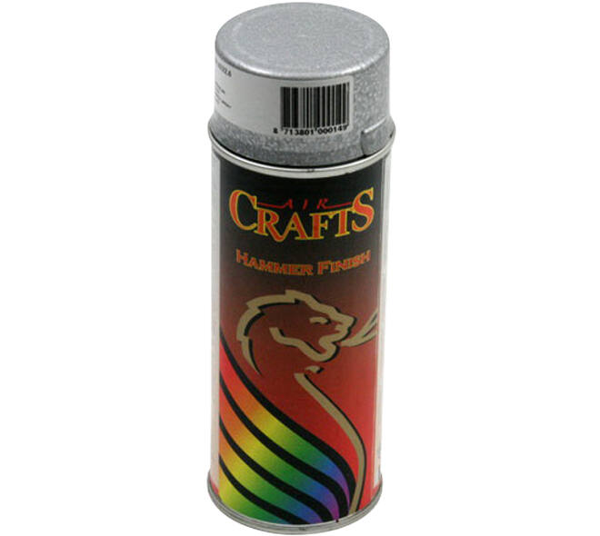 Motip Colorworks Hamerslag Zilver