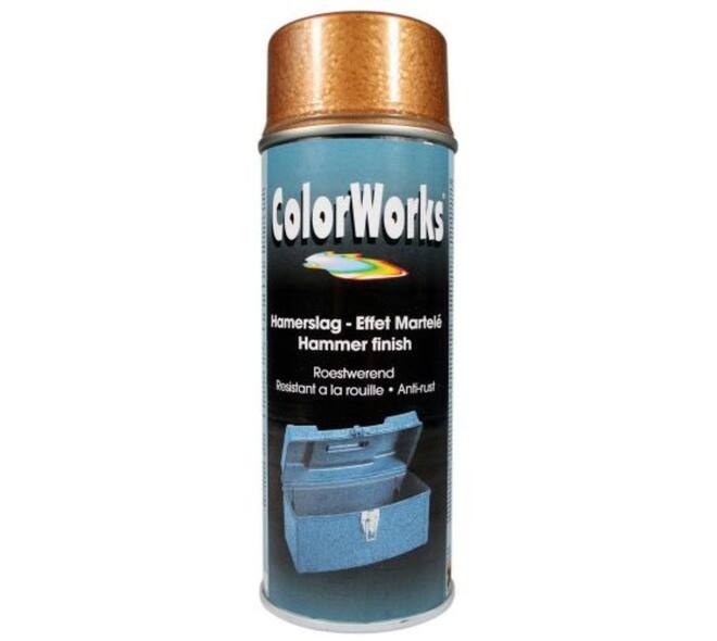 Motip Colorworks Hamerslag Goud 400 ml