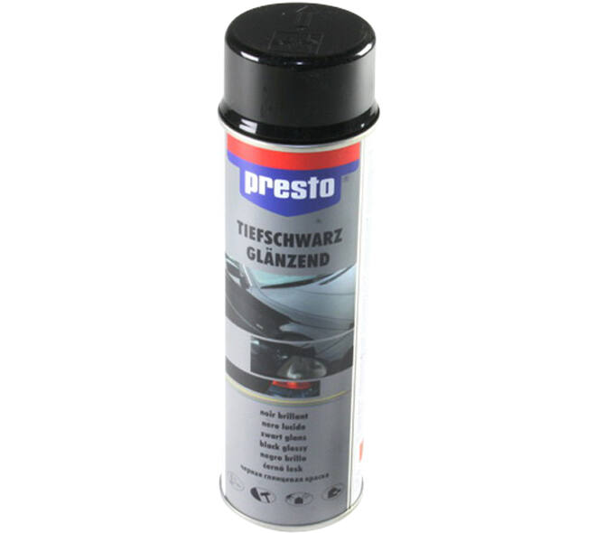 Presto Glans Zwart 500 ml