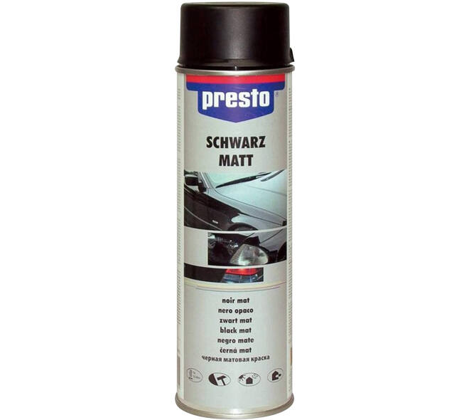 Presto Mat Zwart 500 ml