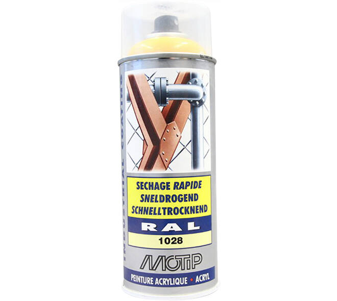 Motip Aircraft Industrie Kombi 400 ml Ral 1028 Meloengeel