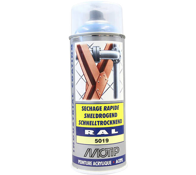 Motip Aircraft Industrie Kombi 400 ml Ral 5019 Capriblauw