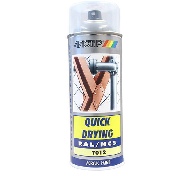 Motip Aircraft Industrie Kombi 400 ml Ral 7012 Bazaltgrijs