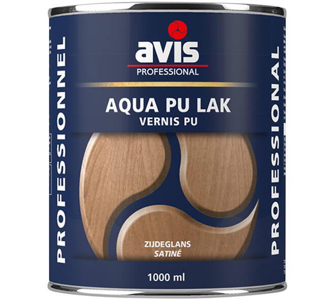 Avis Aqua Pu (Polyurethane) Lak Zijdeglans 1 L