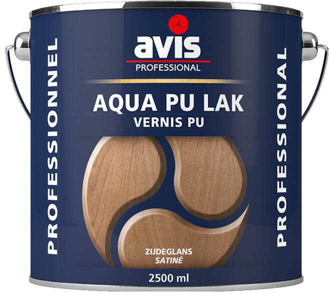 Avis Aqua Pu (Polyurethane) Lak Zijdeglans 2,5 L